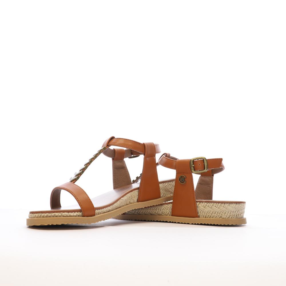 Sandales Camel Femme Chattawak SARA vue 7