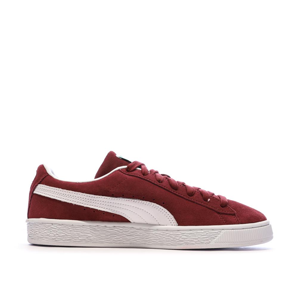 Zapatillas Puma Suede Classic rojas para hombre ver 2