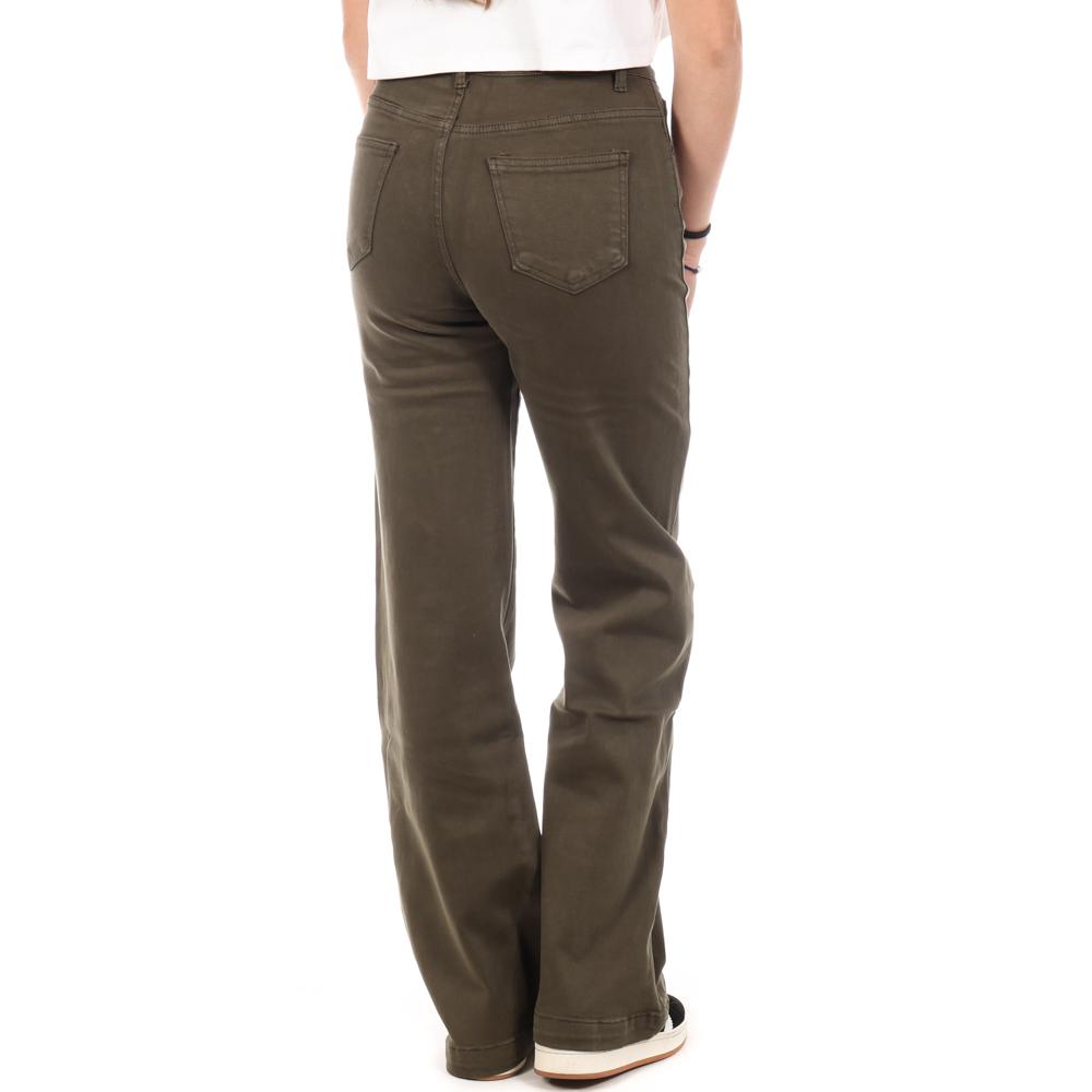 Jean Loose Vert Foncé Femme Monday Premium 1807 vue 2