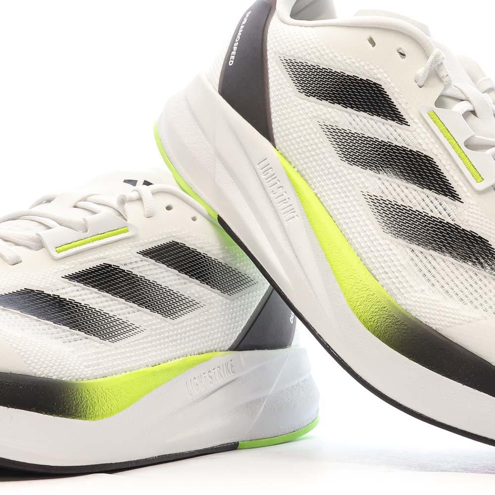 Chaussures de running Blanches/Noirs Homme Adidas Duramo Speed vue 7