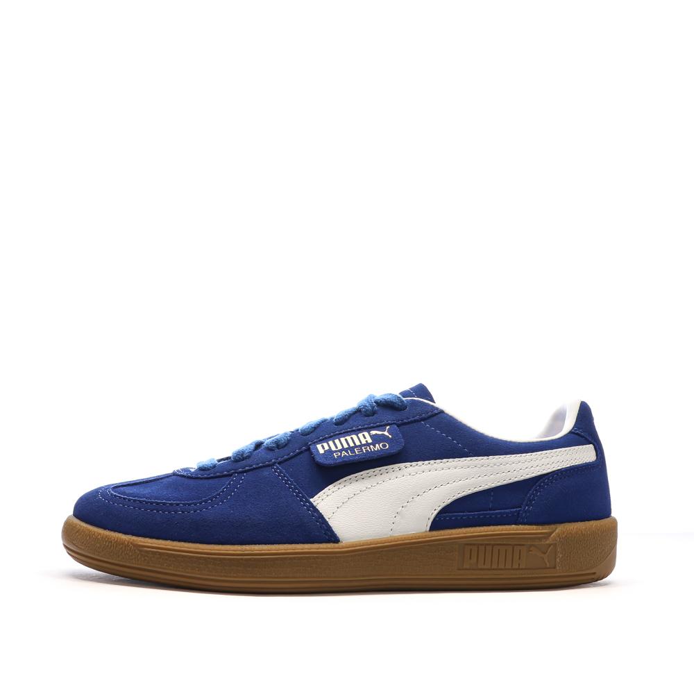 Baskets Bleu Homme Puma Palermo pas cher