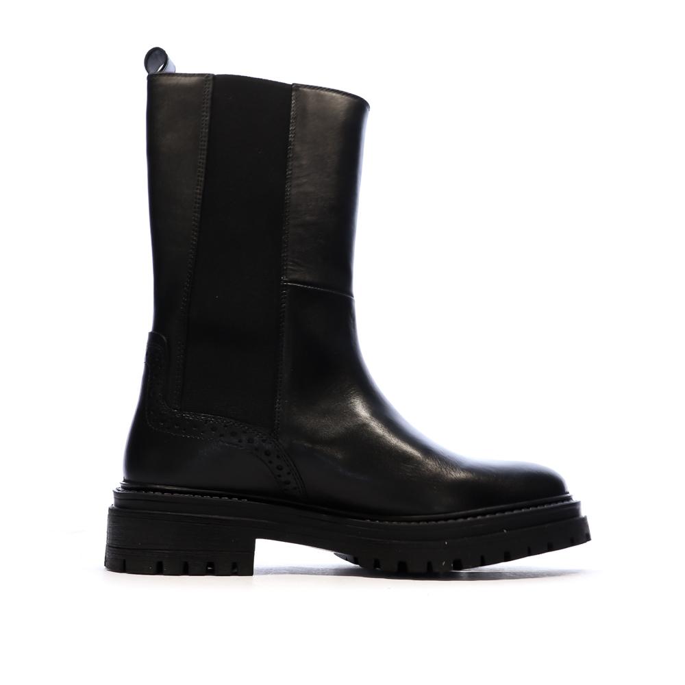 Bottes Noir Femme Geox Iridea vue 2