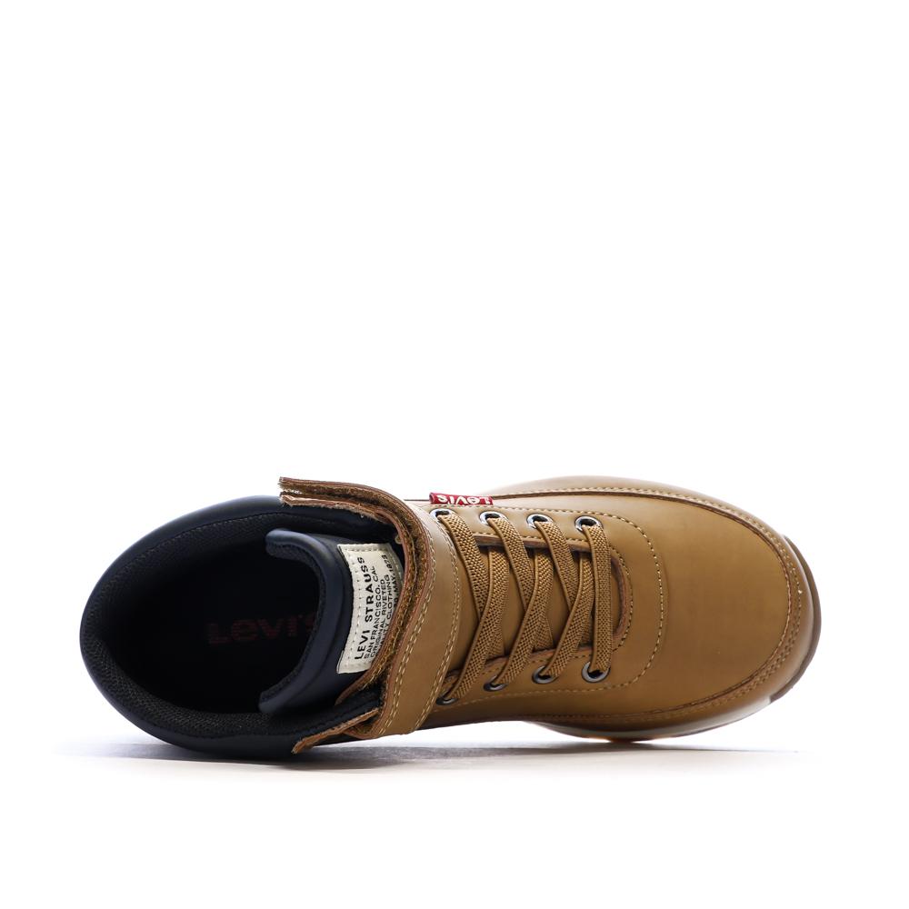 Baskets Camel Garçon Levi's Ascot vue 4