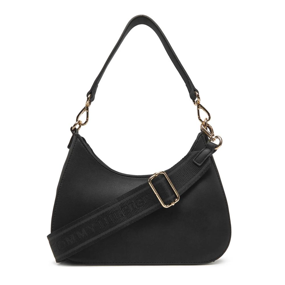 Sac à Bandoulière Noir Femme Tommy Hilfiger Th Logotape Shoulder vue 2