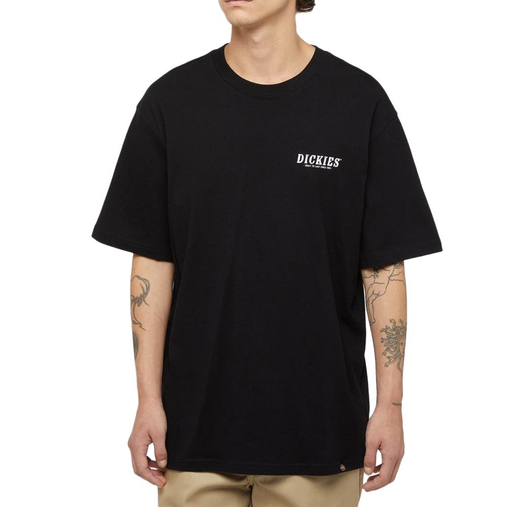 T-shirt Noir Homme Dickies Script pas cher