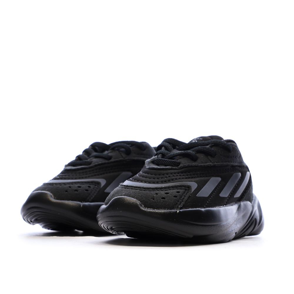 Baskets Noir Mixte Adidas Ozelia vue 6