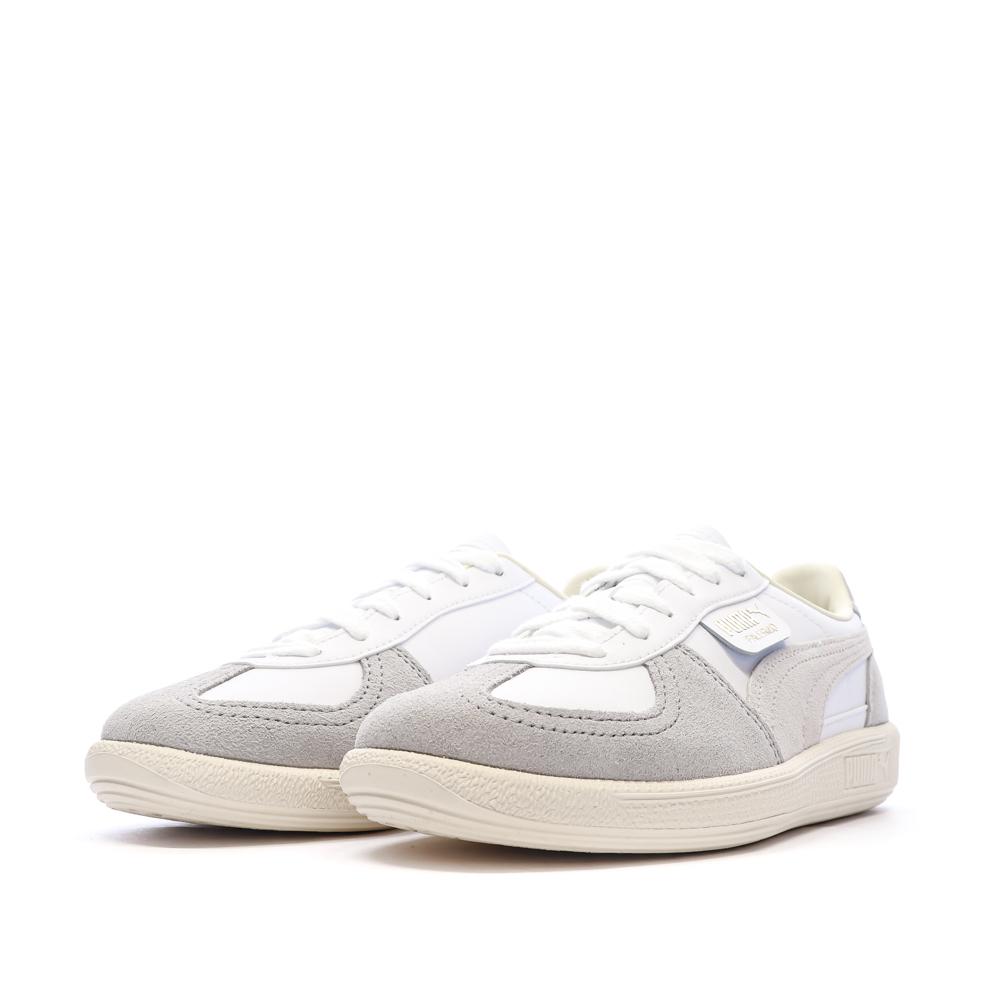 Baskets Blanche/Grise Fille Puma Palermo Moda Vintage vue 6