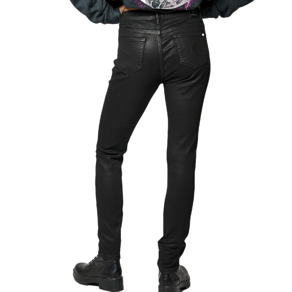 Jean Slim Noir Femme Kaporal CAMIE vue 2