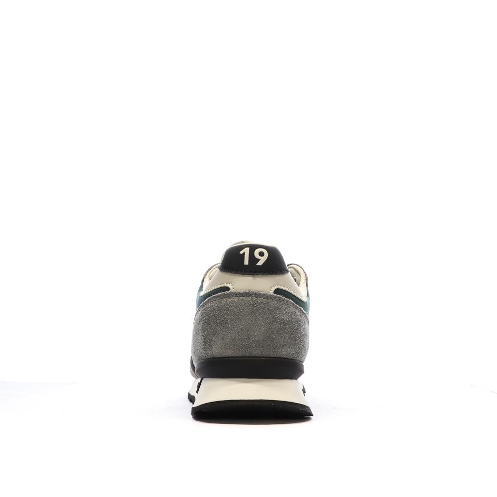 Baskets Gris/Vert Homme Pepe Jeans Brit Heritage vue 3