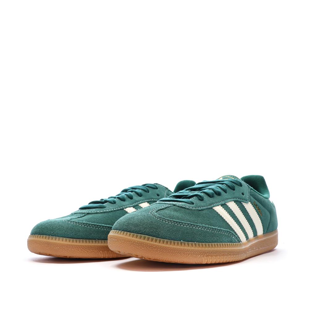 Grüne/weiße Herren-Sneaker Adidas Samba Ansicht 6