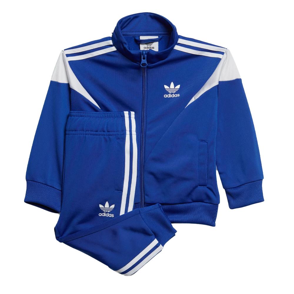 Survêtement Bleu Garçon Adidas Tracksuit98 pas cher