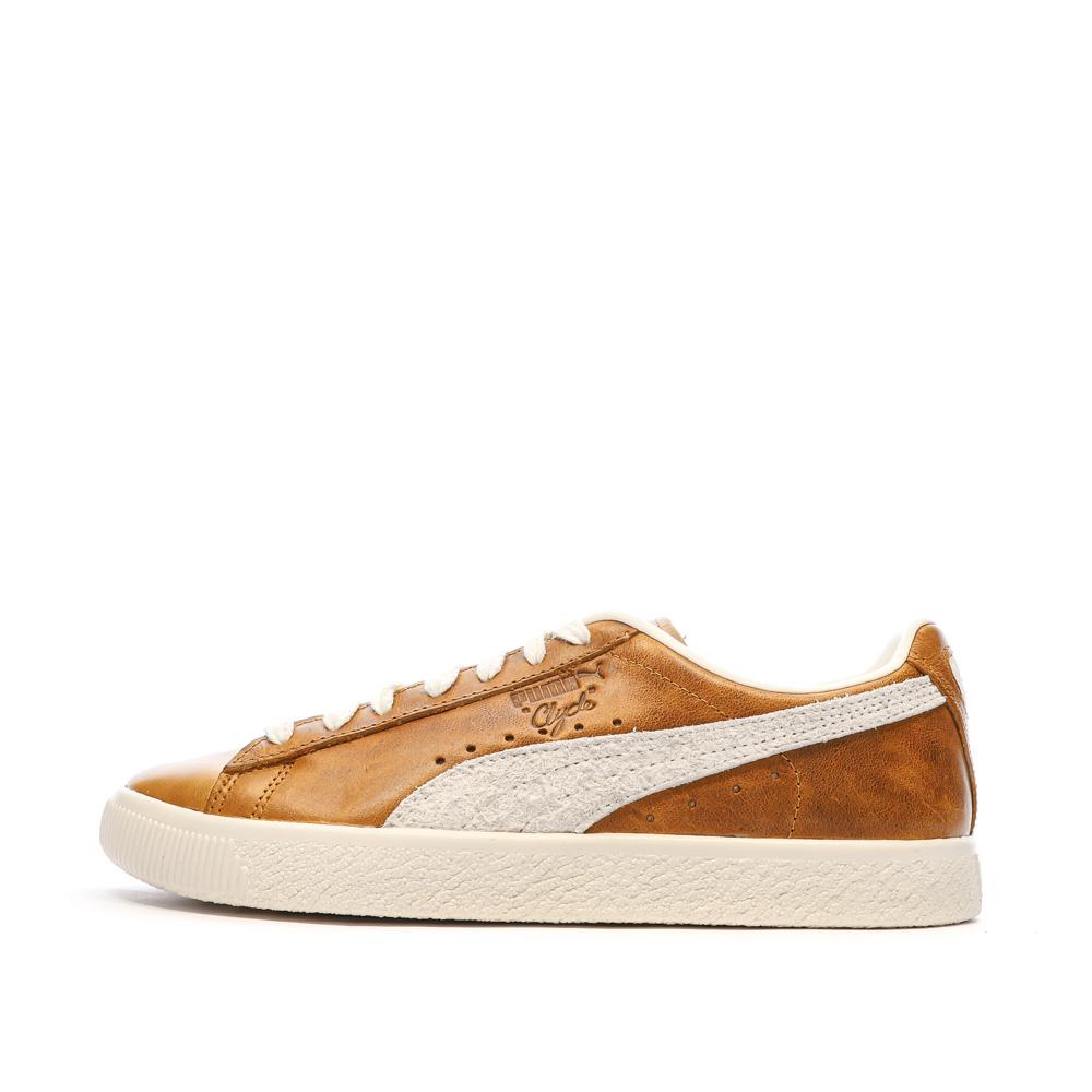 Baskets Camel Homme Puma Clyde Paris pas cher