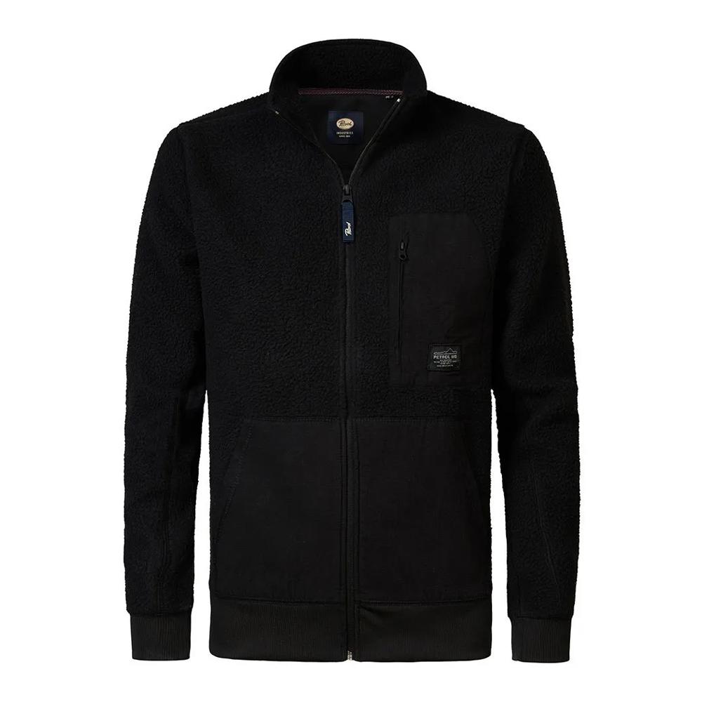 Polaire Noire Homme Petrol Industries Collar pas cher