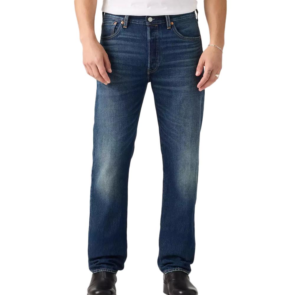 Men's Dark Blue Jeans Levi's 501 Levis Original Dark affordable