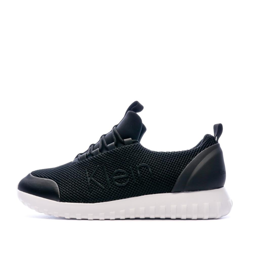 Baskets Noir Homme Calvin Klein Jeans Runner pas cher