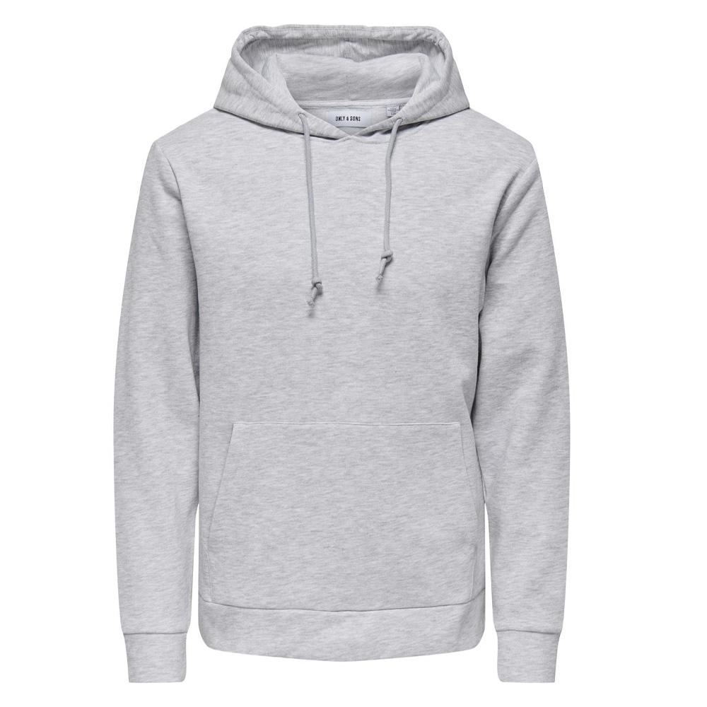 Sweat Gris Chiné Homme Only & Sons Nirvana pas cher