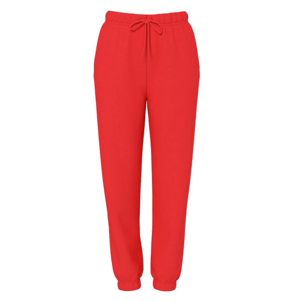 Jogging Rouge Femme Pieces Pcchilli vue 3
