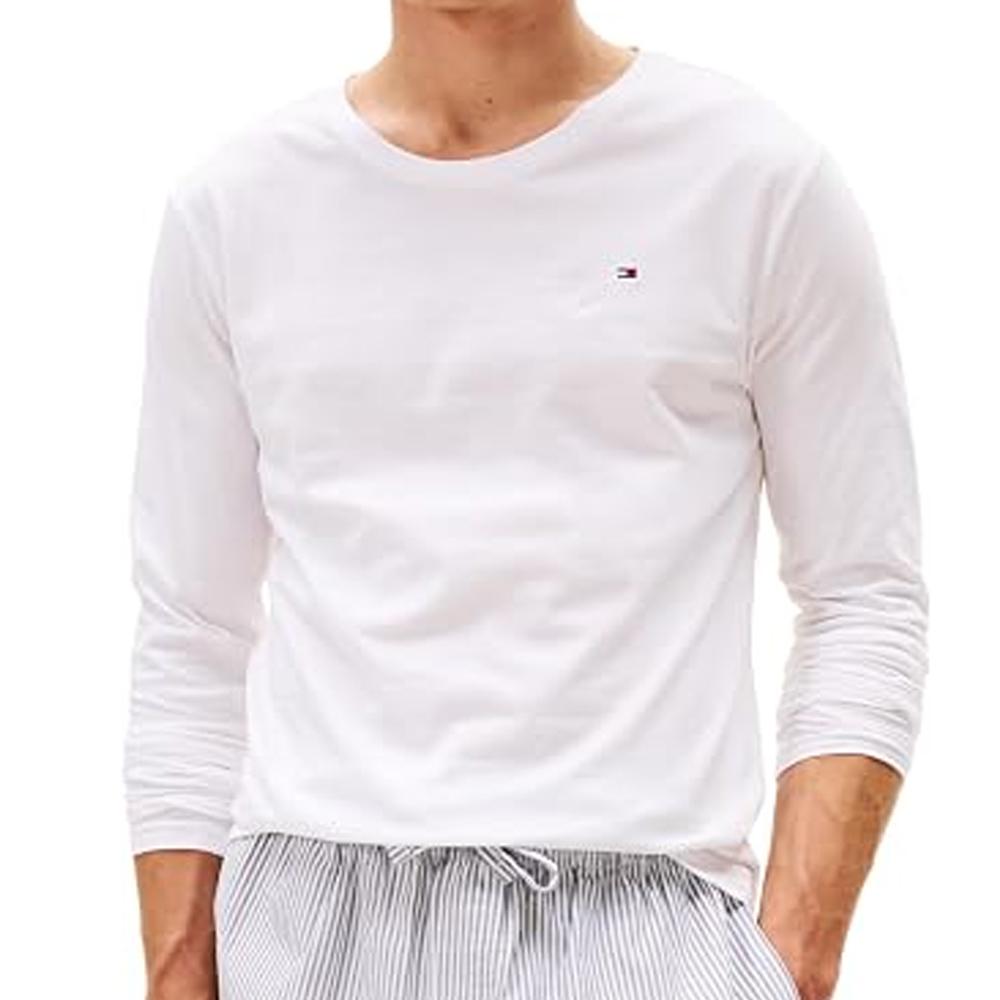 Lot de 3 T-Shirts manches longues Noir/Blanc/Gris Homme Tommy Hilfiger UM0UM03022 vue 2