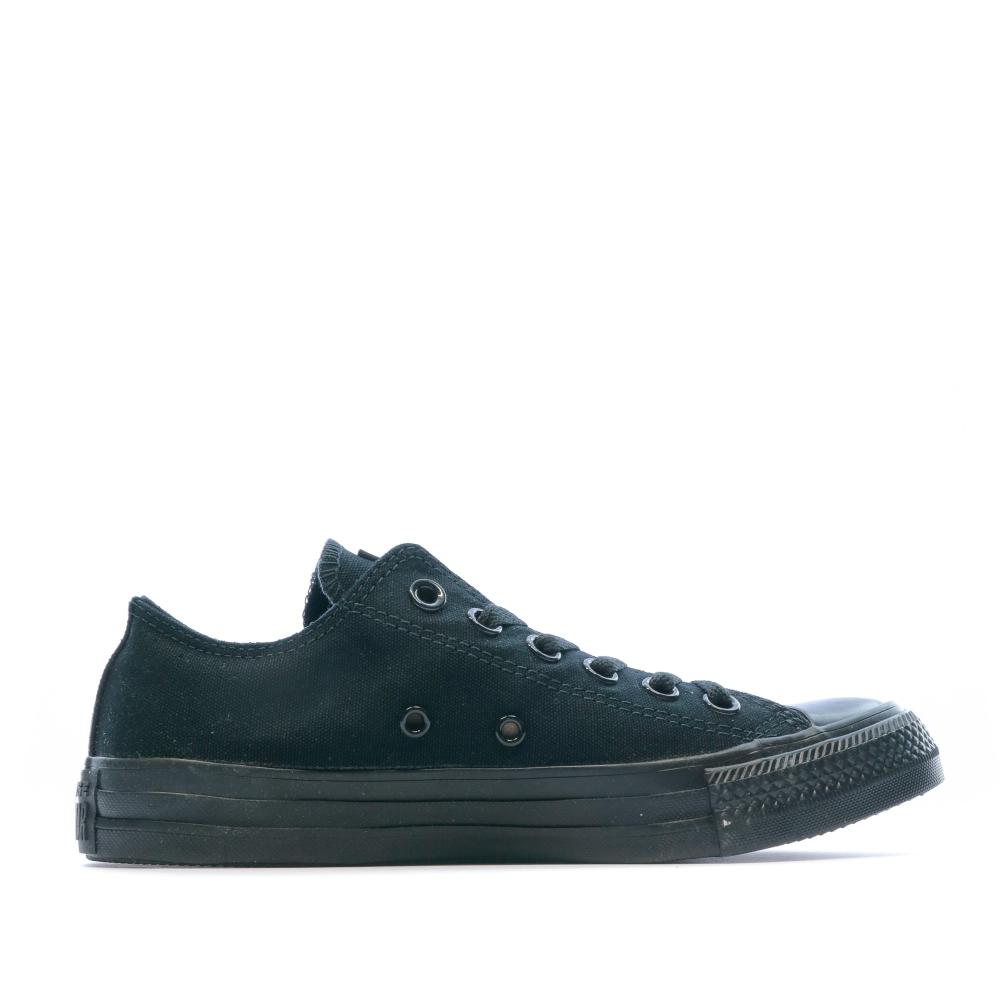 All Star Baskets noires homme/femme Converse Taylor vue 2