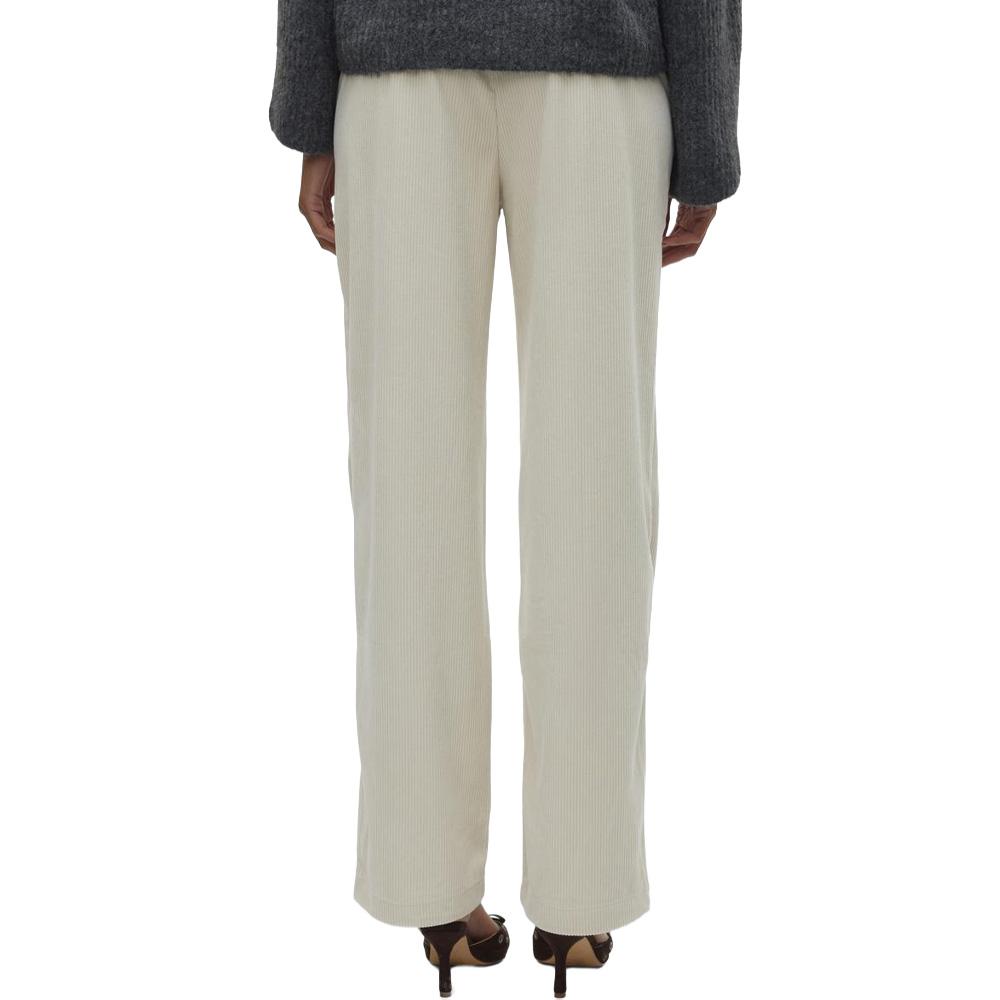 Pantalon fluide Beige Femme Vero Moda Nora vue 2