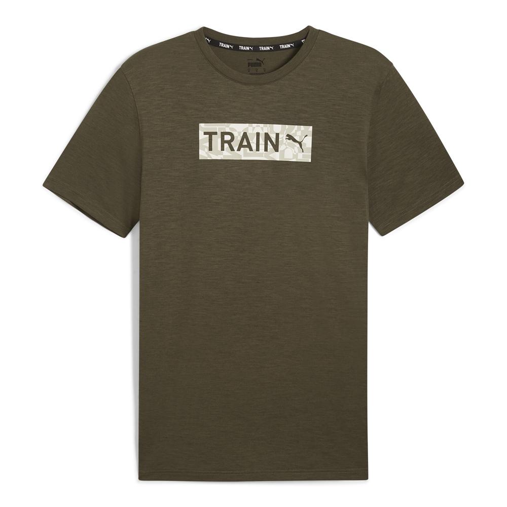 T-shirt Kaki Homme Puma 524289 pas cher