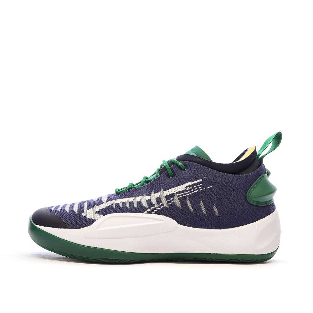 Chaussures de Basketball Marine/Vert Femme Puma Rise Nitro June Ambr pas cher