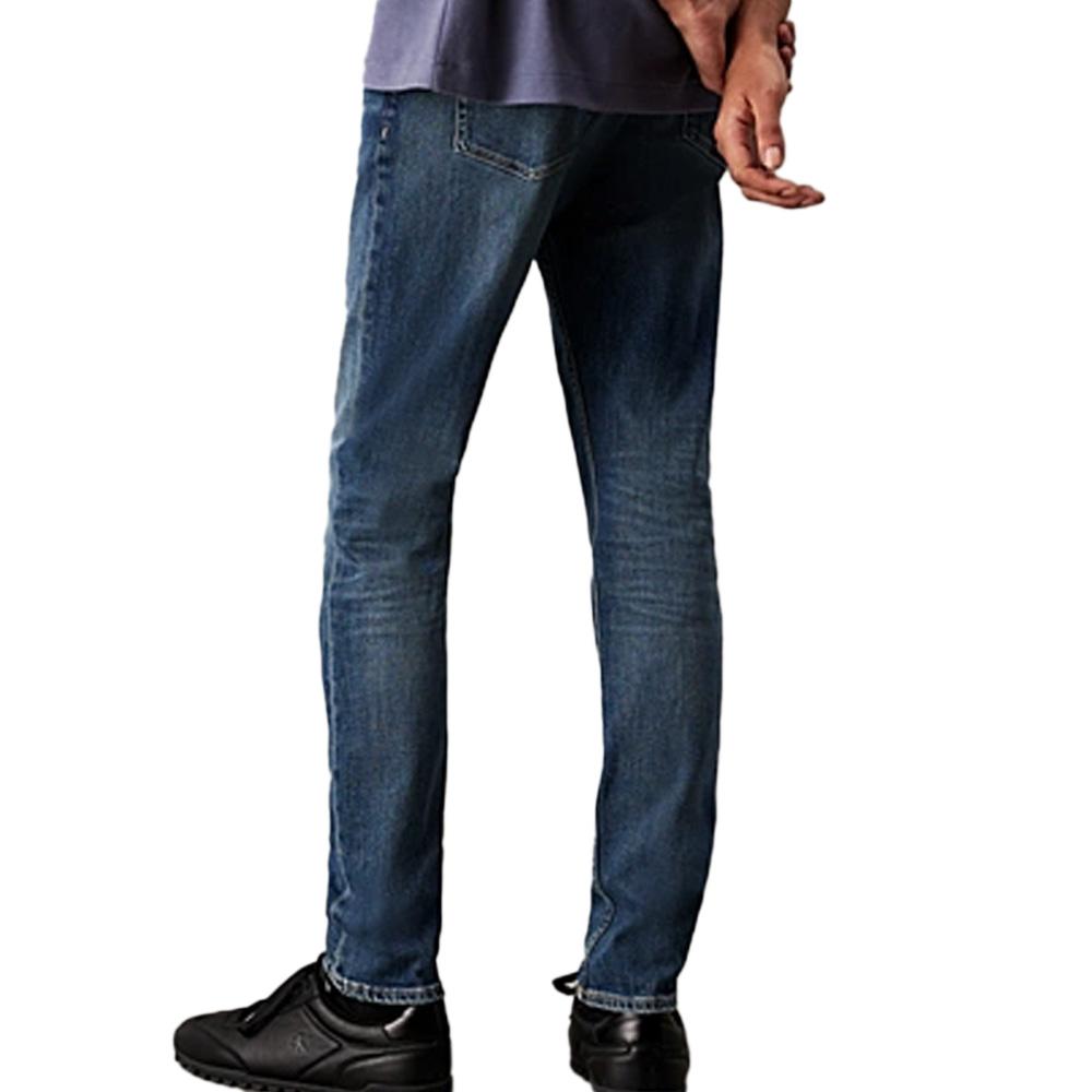 Jean Bleu Foncé Slim Homme Calvin Klein Jeans Light vue 2