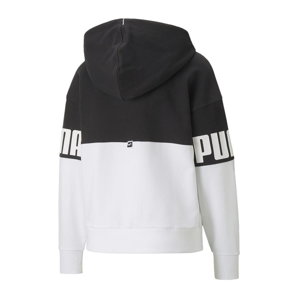 Sweat Noir/Blanc Femme Puma 7125 vue 2