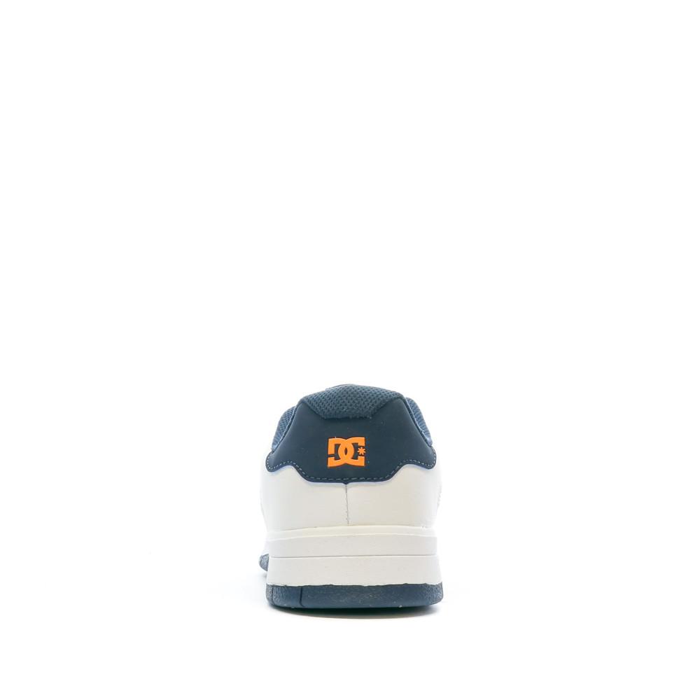 Baskets Blanches Homme Dc shoes Central vue 3