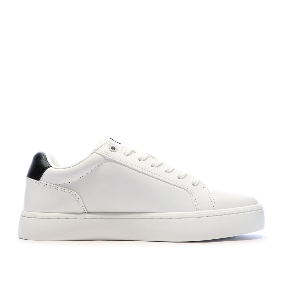 Baskets Blanches Homme Calvin Klein Jeans Classic Cupsole YM0YM01369 vue 2