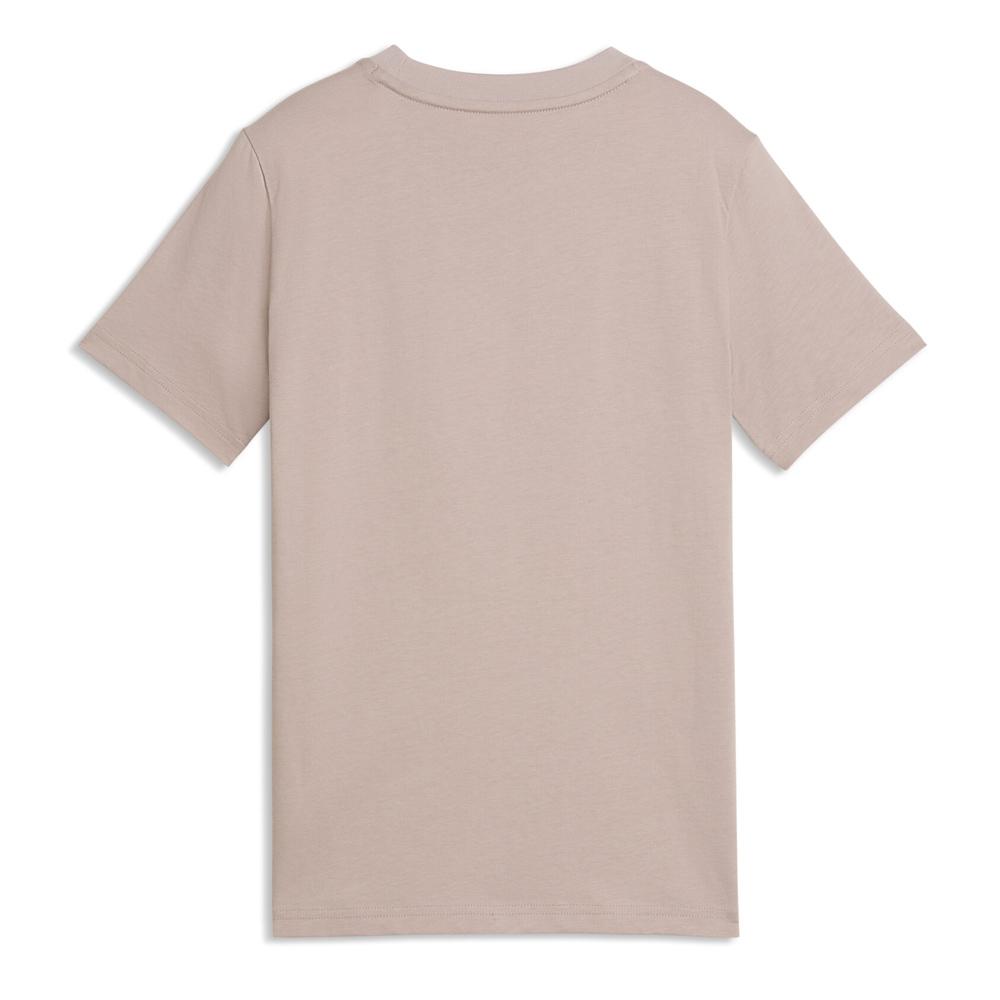 T-Shirt Mauve Garçon Puma Ess Centered Cat vue 2