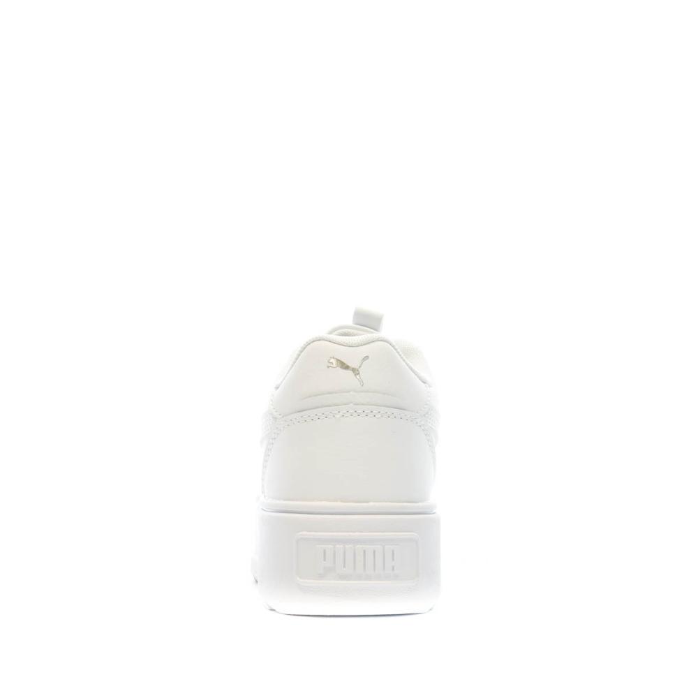 Baskets Blanches Femme Puma Karmen vue 3