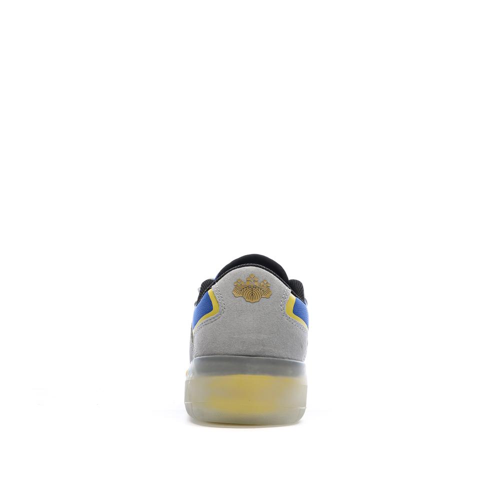 Zapatillas de deporte grises/azules/amarillas para hombre Dc shoes Metric X Hongo ver 3