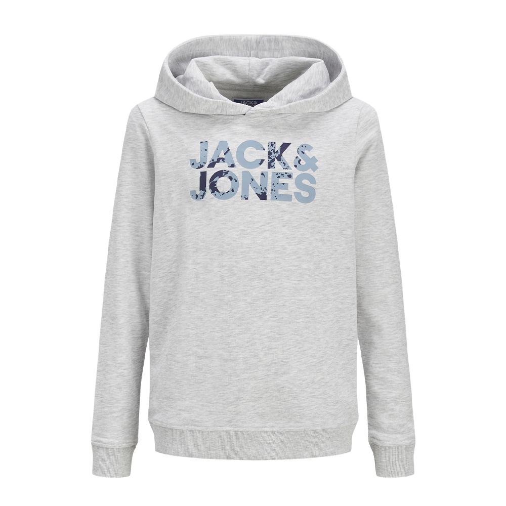 Sweat Gris Clair Garçon Jack & Jones Forest pas cher
