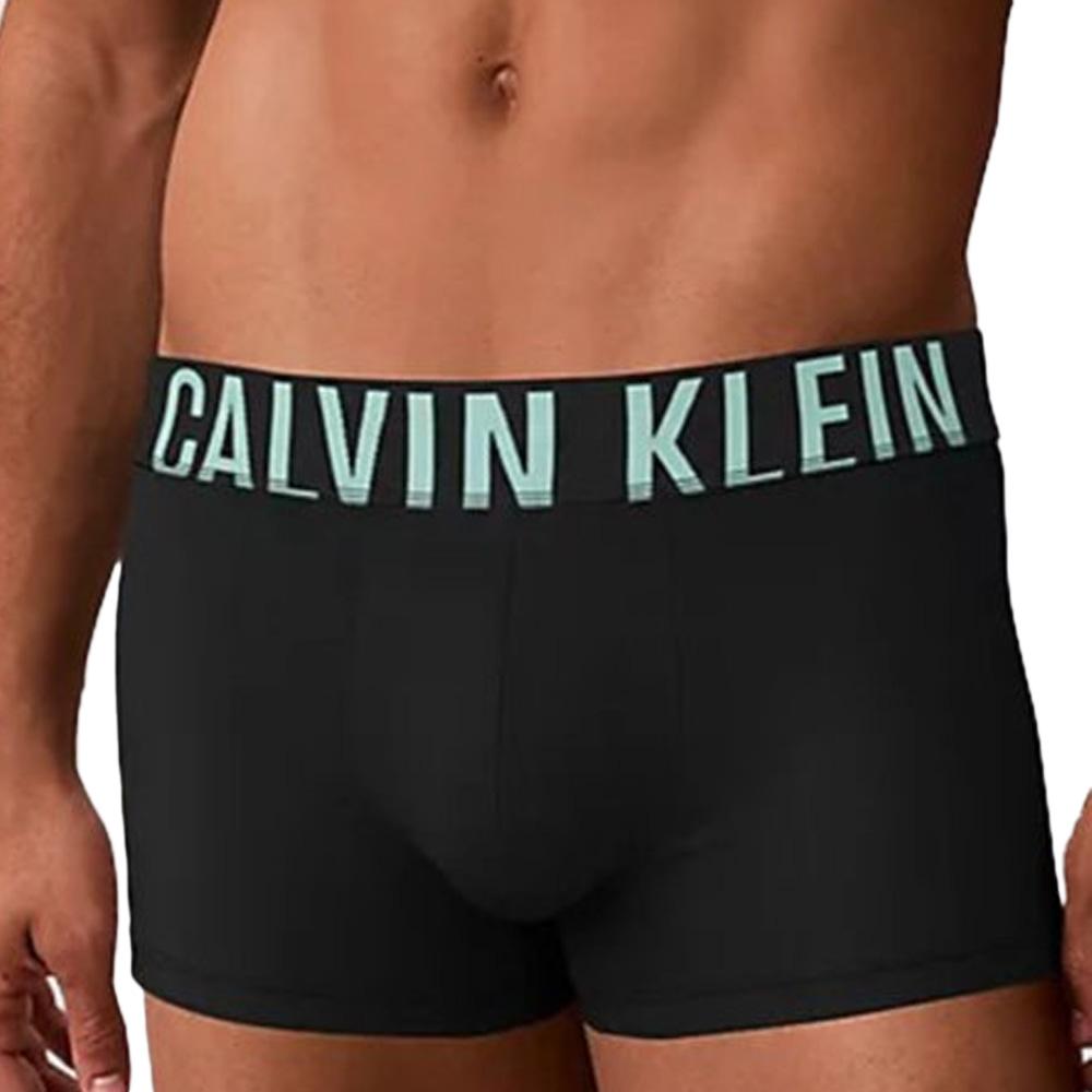 X3 Boxers Noir/Vert Homme Calvin Klein Jeans Boxer Brief vue 2