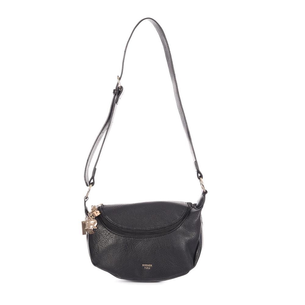 Sac à Bandoulière Noir Femme Rodier KELLY pas cher