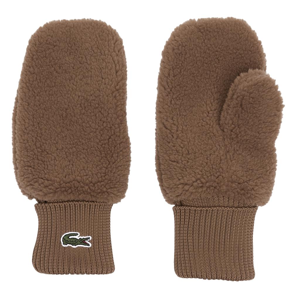 Moufles Marron Femme Lacoste RV2155 pas cher