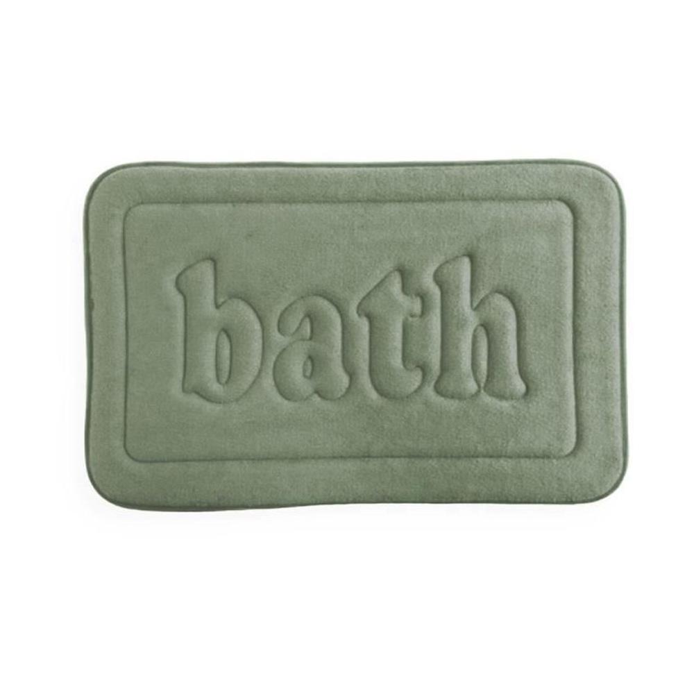 Tapis Vert Utility Mémoire De forme 40x60 pas cher