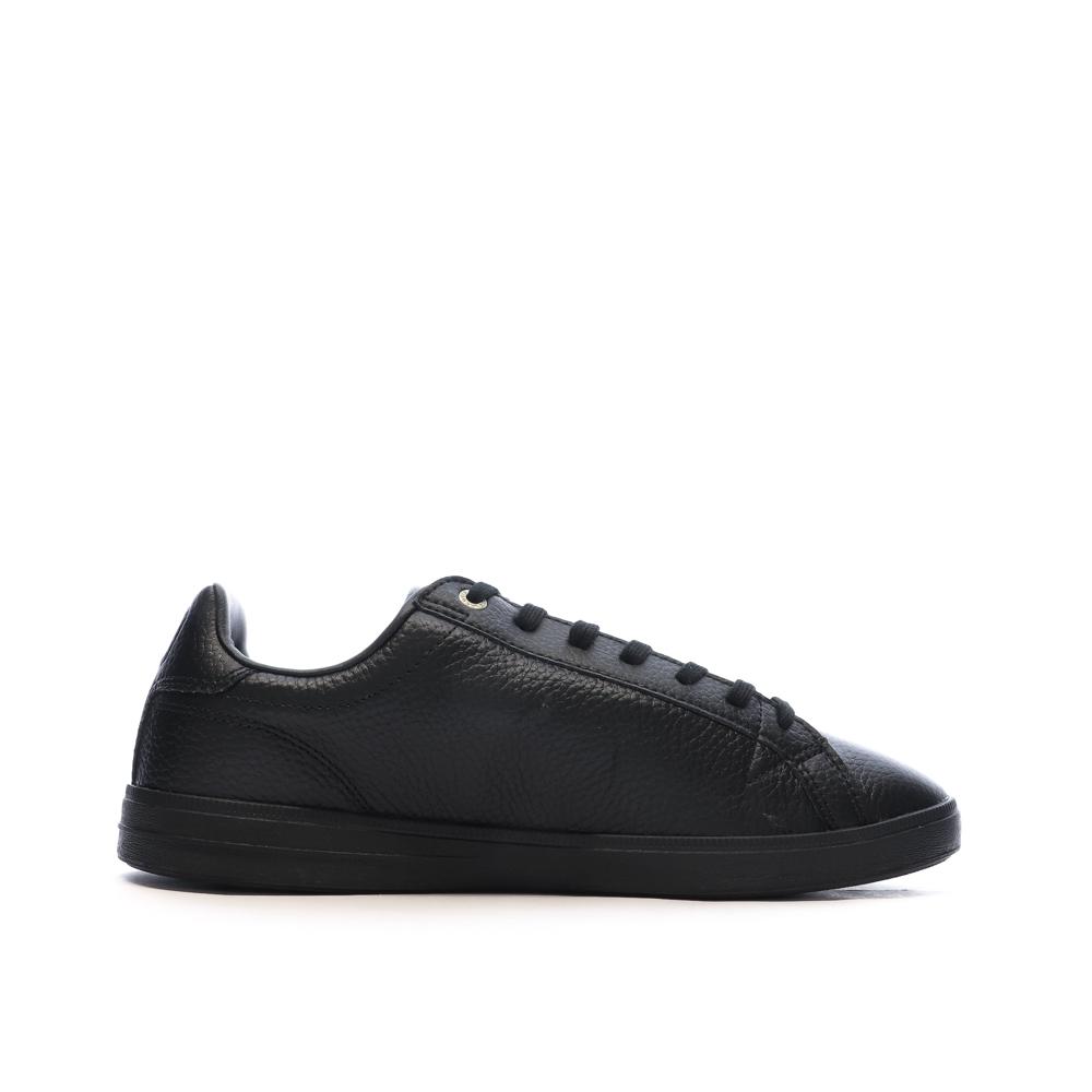 Baskets Noires Homme Lacoste Court vue 2