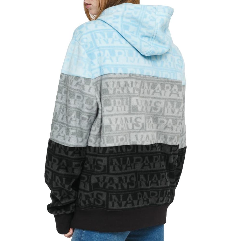 Sweat Bleu/Gris/Noir Femme Vans X Napapijri vue 2