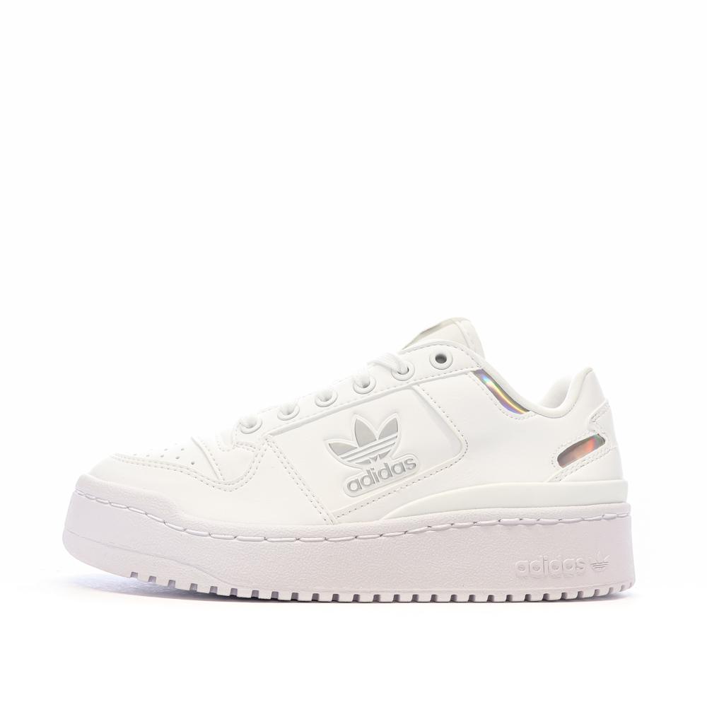 Baskets Blanches Femme Adidas Forum Bold pas cher