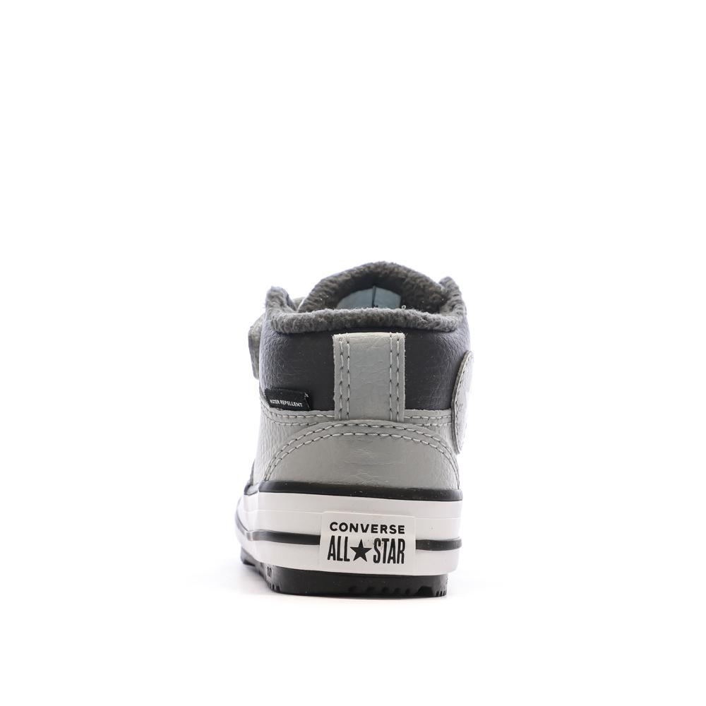 Baskets Grises Garçon Converse All Star Malden vue 3