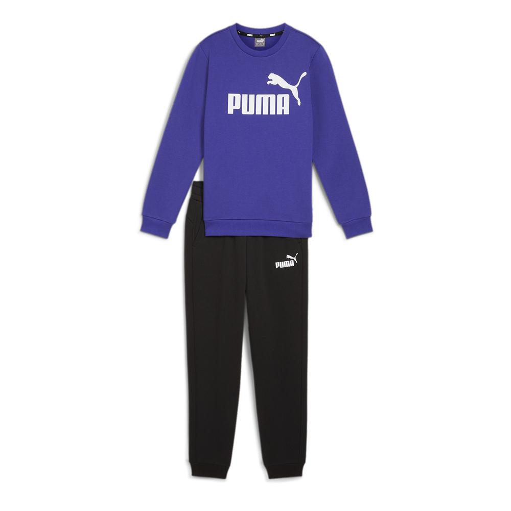 Survêtement Violet/Noir Garçon Puma No.1 Logo pas cher