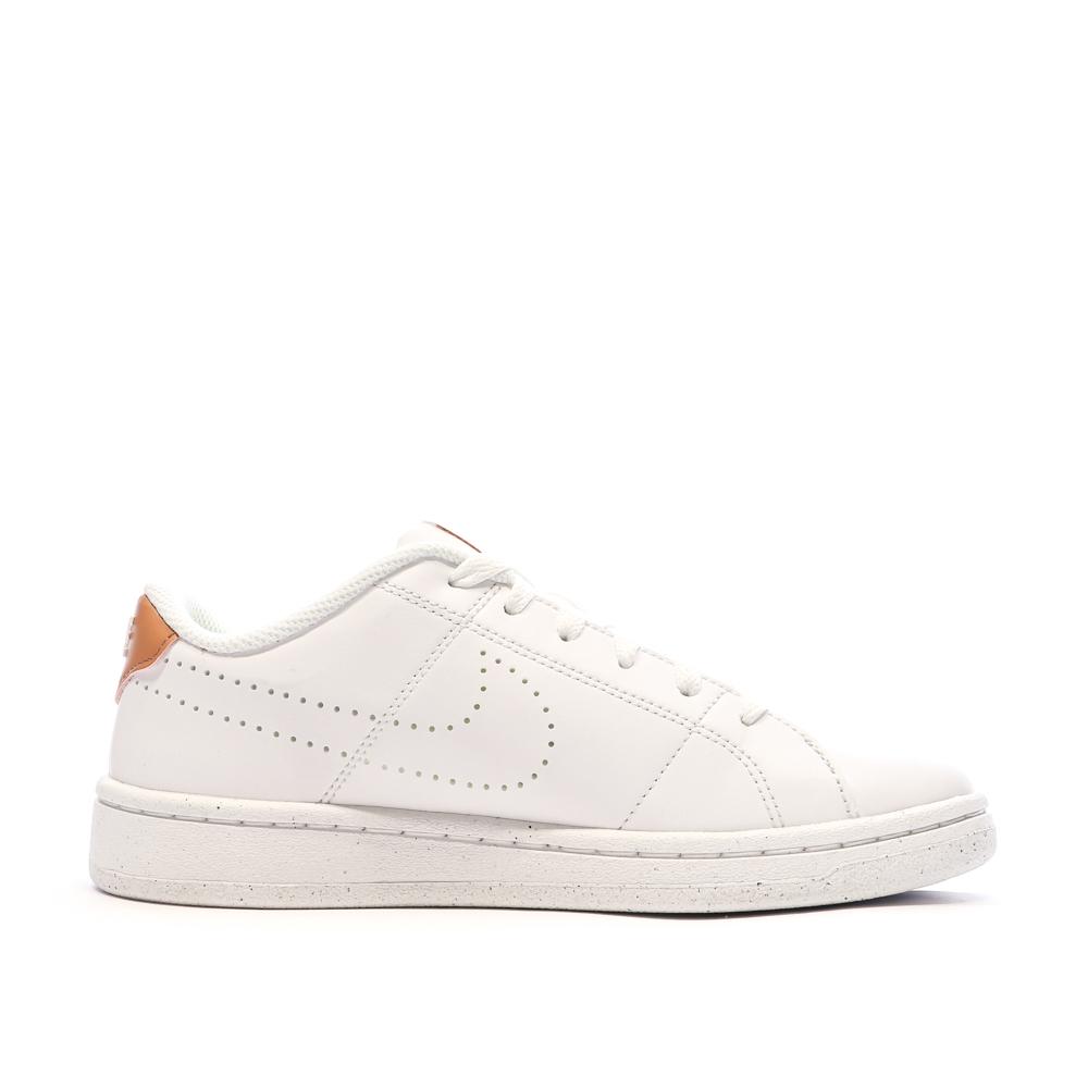 Baskets Blanches/Rose Femme Nike Court Royale 2 vue 2