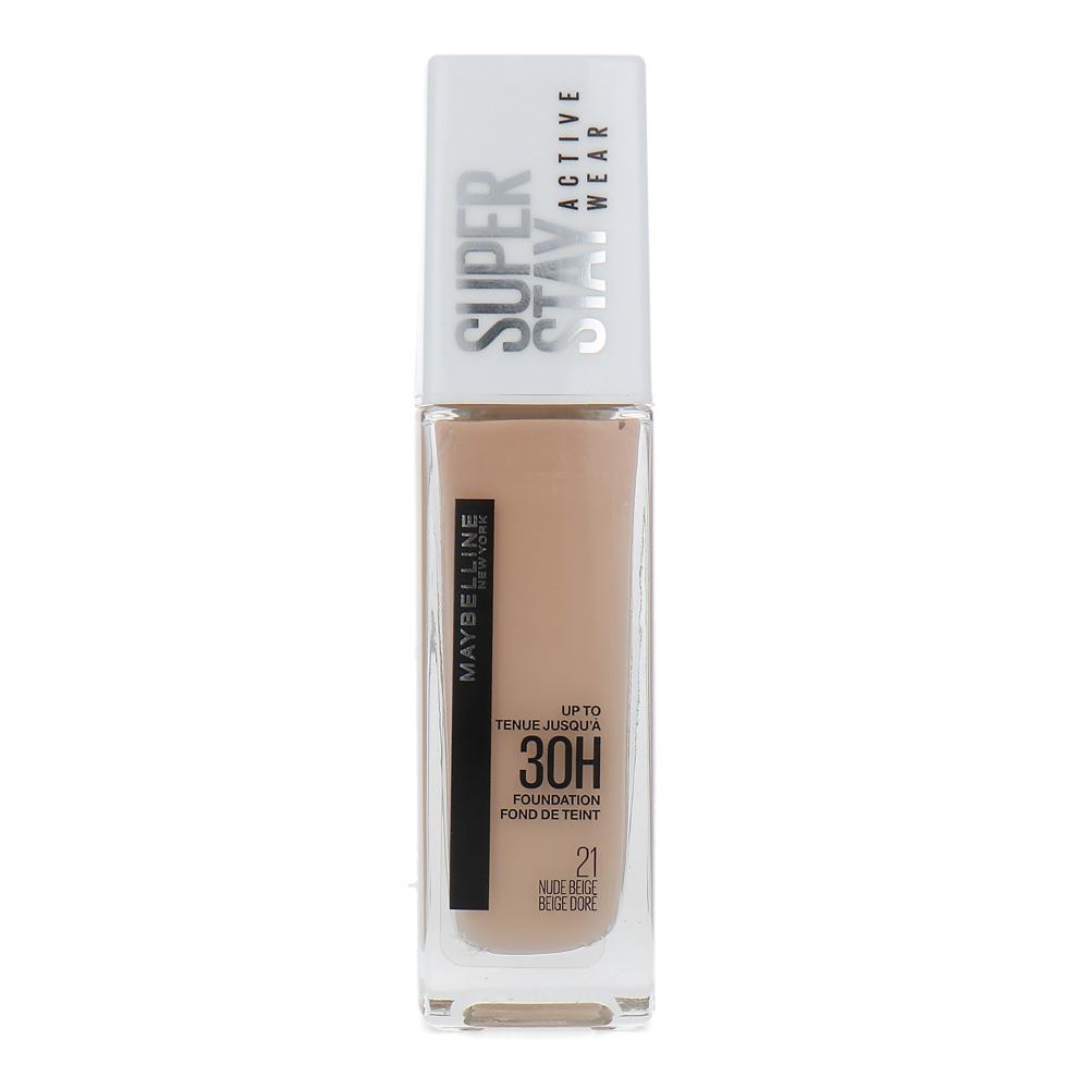Fond de teint Gemey Maybellin New York SuperStay Active Wear 30H 021 Beige Dore pas cher