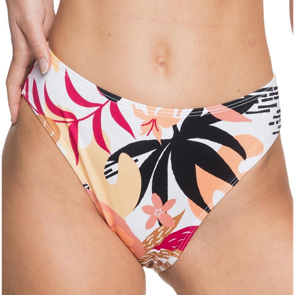 Bas de Bikini Blanc Femme Roxy Pop Surf pas cher