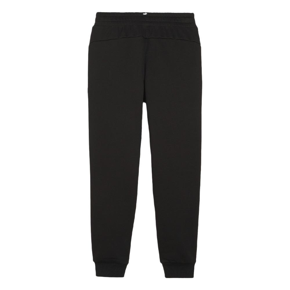 Jogging Noir/Vert Garçon Puma Essential5 vue 2
