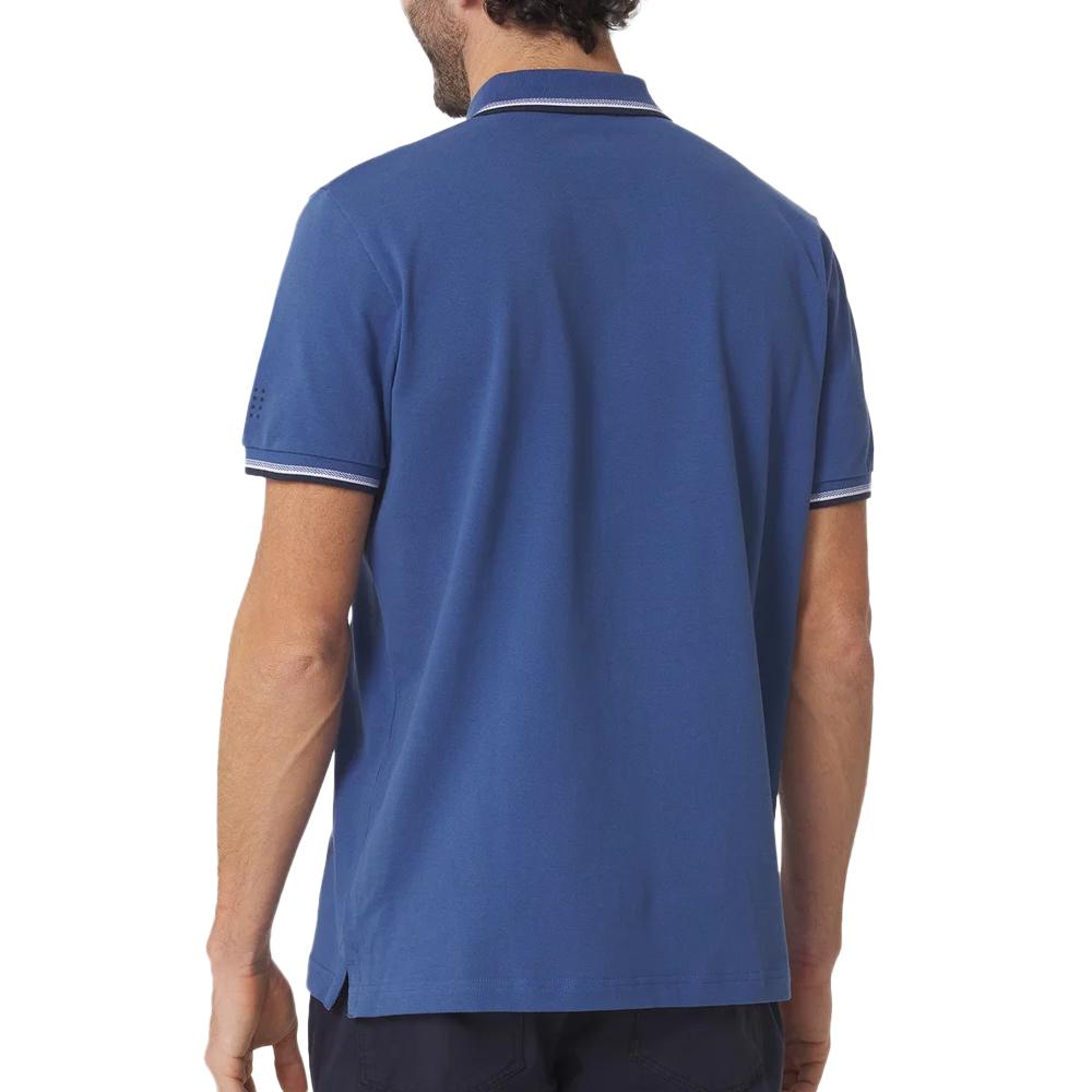 Men's blue polo shirt TBS Yvanee Photo of the Espace des Marques %store% store - view of %key%