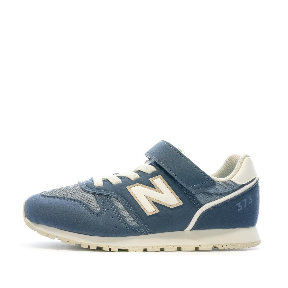 Baskets Bleues Enfant New Balance 373 pas cher