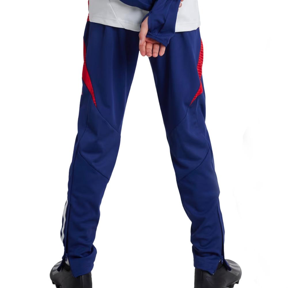 Olympique Lyonnais Flüssige Hose Blau Jungen Adidas 24 Ansicht 2